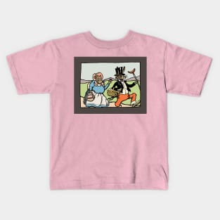 Uncle Wiggily & Nurse Jane Go Picnicking Kids T-Shirt